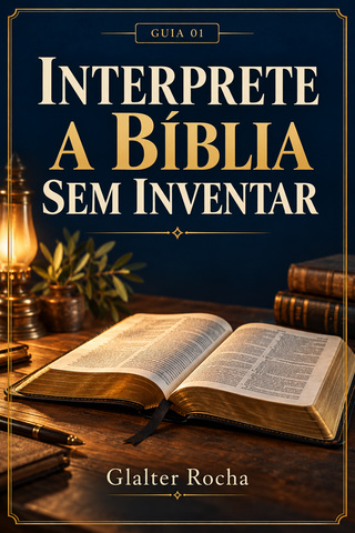 Capa: Interprete a Bíblia Sem Inventar