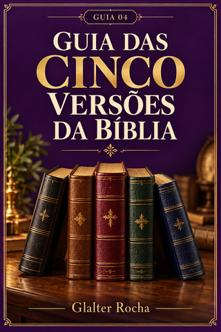 Capa: Guia das Cinco Versões da Bíblia